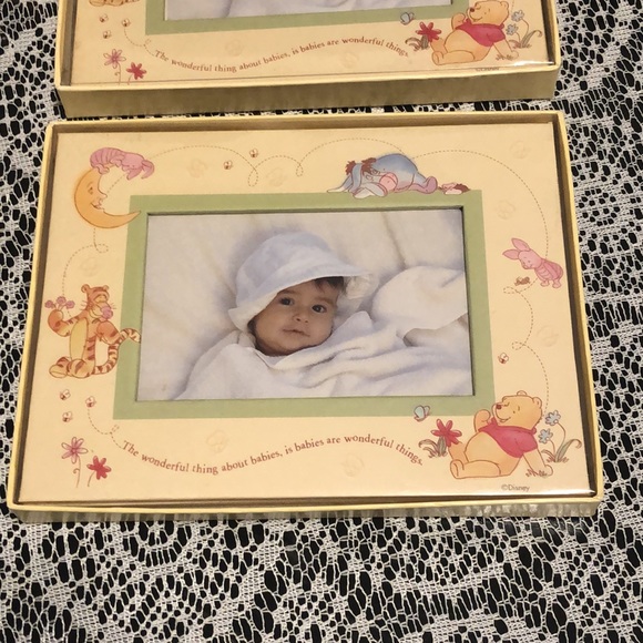 Set of 2 Winnie the Pooh photo frame Forever Pooh by CR Gibson and Disney - Picture 2 of 11